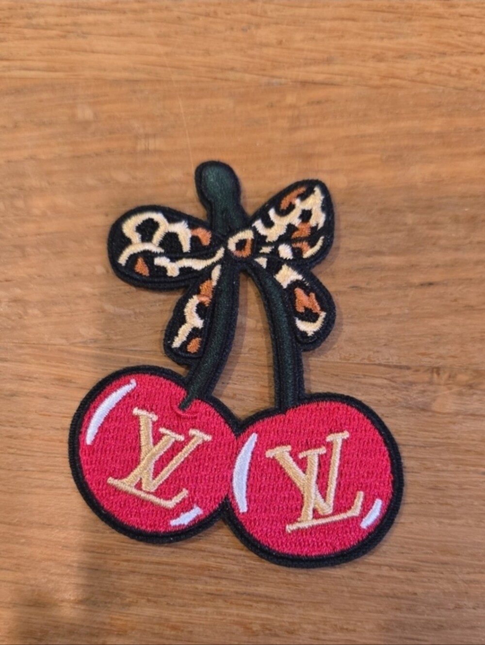 Cherry Iron On Patch